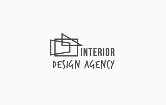 Abstract Interior Design Logo: Graphics and Logos for Modern Publishing