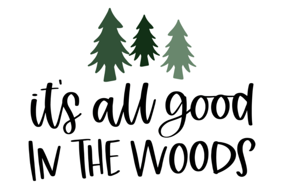 Camping Woods SVG: A Graphic Design Asset for Creative Bloggers and Content Publishers