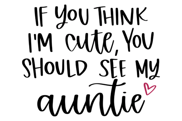 Cute Baby Auntie Gift