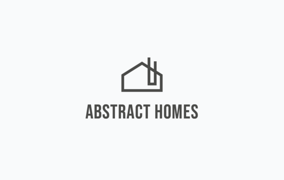 Minimalist Home Logo Template: Graphics and Logos for Digital Sellers