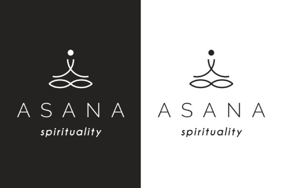 Minimalist Yoga Pose Logo Template: A Versatile Graphic Design Asset for Local Businesses