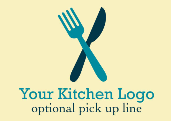 Modern Minimal Logo for Kitchen Business – A Practical Graphic Design Asset Review