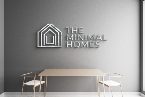 Simple House Logo Template Graphics and Logos