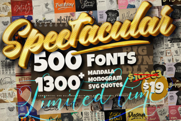 Spectacular Collection Big Bundle Review: A Design Powerhouse for Digital Sellers