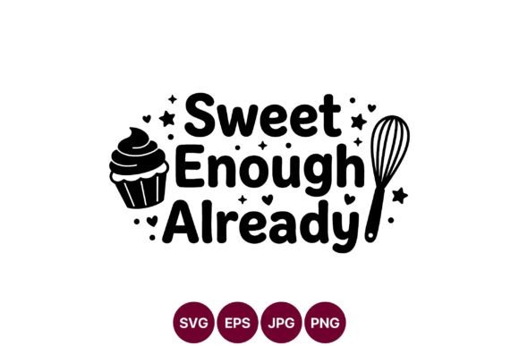 Sweet Enough Already Cupcake Whisk