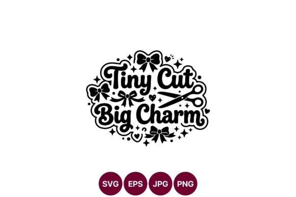 Tiny Cut Big Charm Graphics for Bold Branding and Marketing